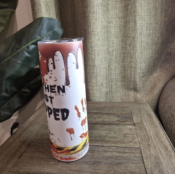 Snapped Tumbler With Lid - Picture 2 of 4